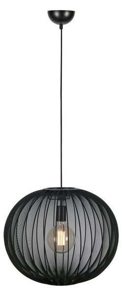 Markslöjd 108791 - Luster na lanku FORENCE 1xE27/40W/230V pr. 50 cm čierna