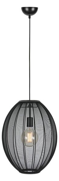 Markslöjd 108795 - Luster na lanku FLORENCE 1xE27/40W/230V čierna