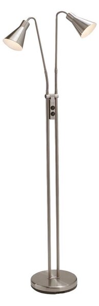 Markslöjd 102241 - Stojacia lampa ODENSE 2xE14/40W/230V