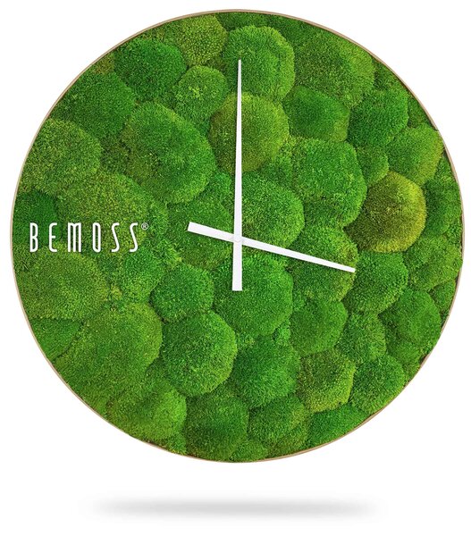 Machové hodiny BOLMOSS Light - Priemer 40 cm