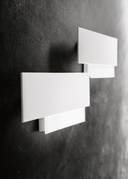 Gea Luce DOHA A G B - LED Nástenné svietidlo DOHA LED/25W/230V 70 cm biela