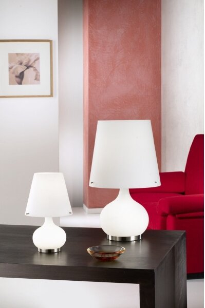 Fabas Luce 2533-34-102 - Stolná lampa ADE 1xG9/25W/230V + 1xE14/60W