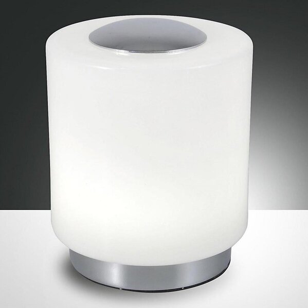 Fabas Luce 3257-30-138 - LED Stmievateľná stolná lampa SIMI LED/8W/230V strieborná