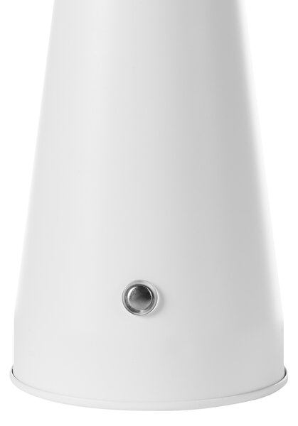 Stolná lampa biela železo bezdrôtová so stmievačom osvetlenie moderný štýl interiér