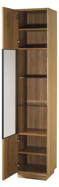 Szynaka Vitrína s LED osvětlením Join 40 cm z masivu dub přírodní