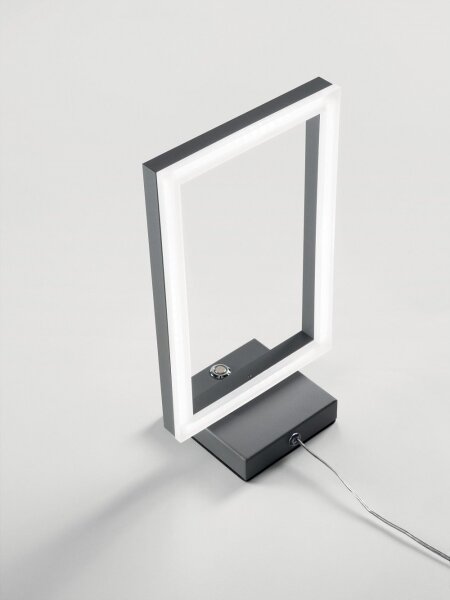 Fabas Luce 3394-30-282 - LED Stmievateľná stolná lampa BARD LED/15W/230V antracit