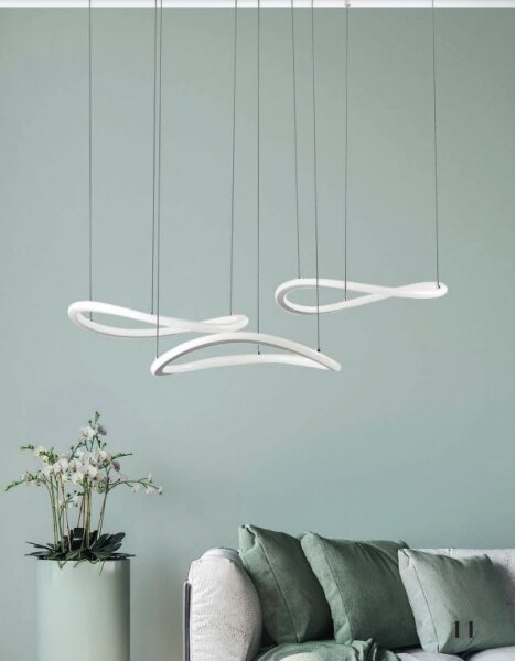 Fabas Luce 3711-47-102 - LED Luster na lanku TIRRENO LED/50W/230V