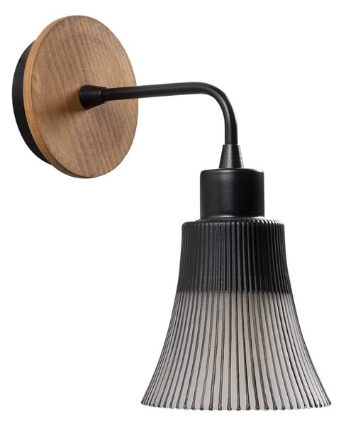 Opviq Nástenná lampa Foca čierna