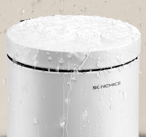 SONGMICS Odpadkový koš Jelis 3 L bílý