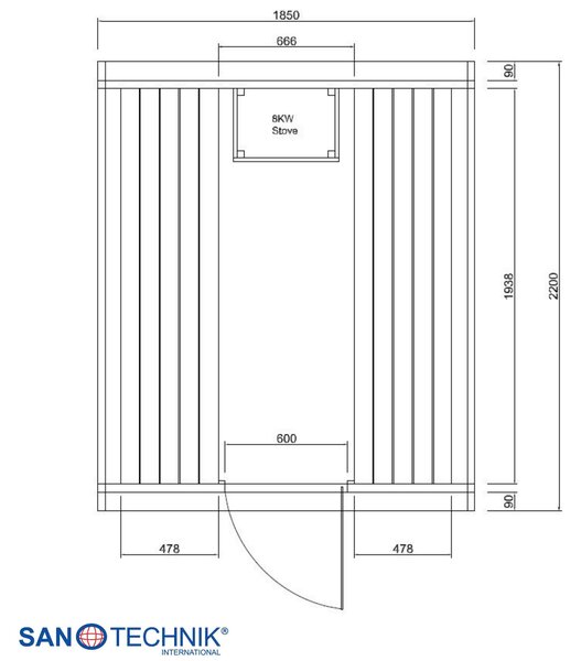 SUDOVÁ SAUNA Sanotechnik - Zdravie & wellness, Online Only