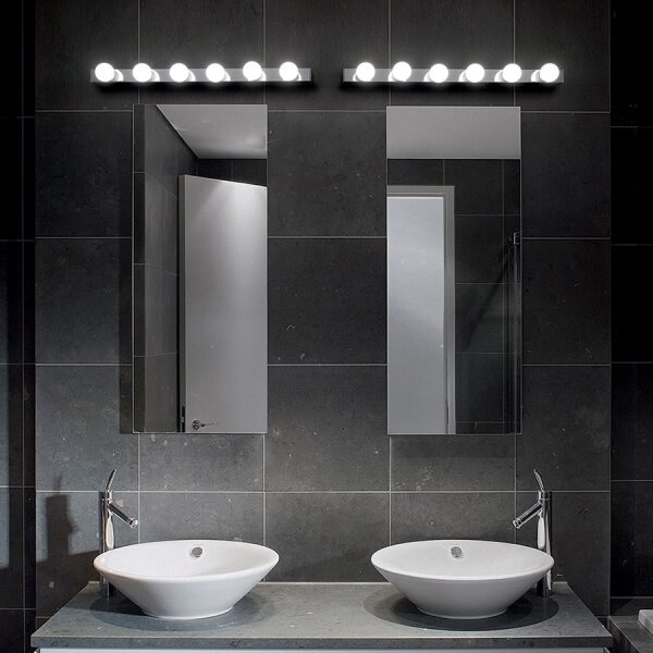 Ideal Lux - Nástenné svietidlo PRIVE 6xE14/40W/230V lesklý chróm