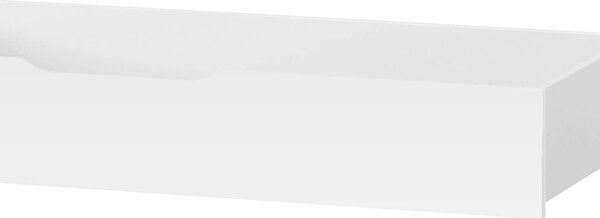 Szynaka Zásuvka pod posteľ Selene 34 140 cm biely lesk/mat
