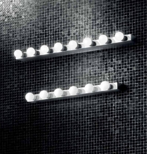 Ideal Lux - Nástenné svietidlo PRIVE 6xE14/40W/230V lesklý chróm