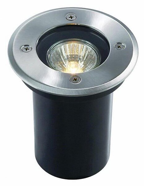 Ideal Lux - Vonkajšie nájazdové svietidlo PARK 1xGU10/20W/230V IP65 chróm