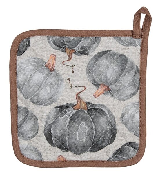 Bavlnená chňapka - podložka s tekvicami Country Style Pumpkin - 20*20 cm - Clayre & Eef