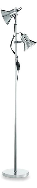 Ideal Lux - Stojacia lampa POLLY 2xE27/60W/230V lesklý chróm
