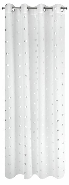 Eurofirany Záves BENAY 140x250 cm biely