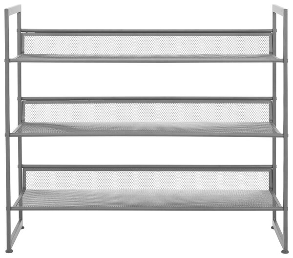 REGÁL NA TOPÁNKY, čierna, 73/60/30 cm Xora - Skrine, regály & police na topánky
