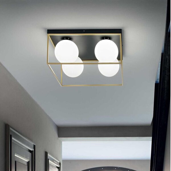 Ideal Lux - Stropné svietidlo LINGOTTO 4xE14/40W/230V
