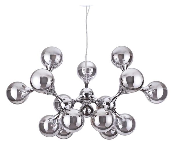 Ideal Lux - Luster na lanku NODI 15xE14/28W/230V priemer 105 cm lesklý chróm