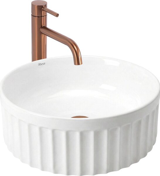 Umývadlo Na Dosku Rea Duo White