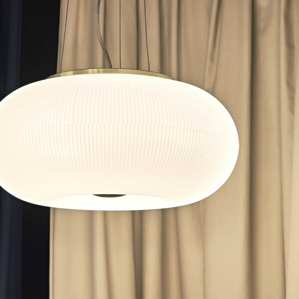 Ideal Lux - LED Luster na lanku ARIZONA 5xGX53/9W/230V pr. 52 cm biela