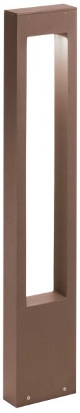 Ideal Lux - Vonkajšia lampa VEGA 1xG9/15W/230V 80 cm IP44 hnedá