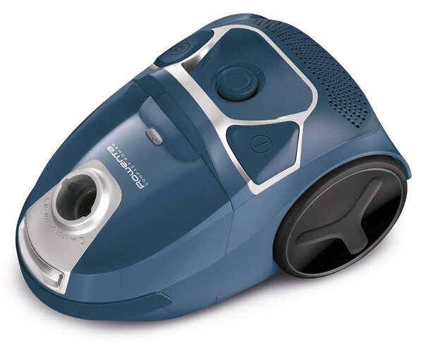 Compact Power 900W Parquet Vreckový vysávač, strieborná/modrá ROWENTA RO3950EA