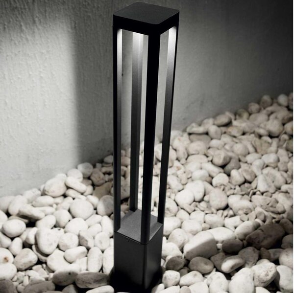Ideal Lux - LED Vonkajšia lampa TIFONE LED/8,5W/230V 65,5 cm IP65 antracit