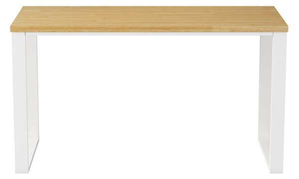 Kancelářský stůl Houseland Nuvia Home 05 140 cm dub/bílý