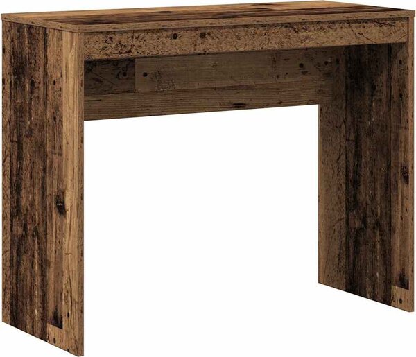Maison Exclusive – písací stôl v týle starého dreva 90 x 40 x 72 cm drevený materiál