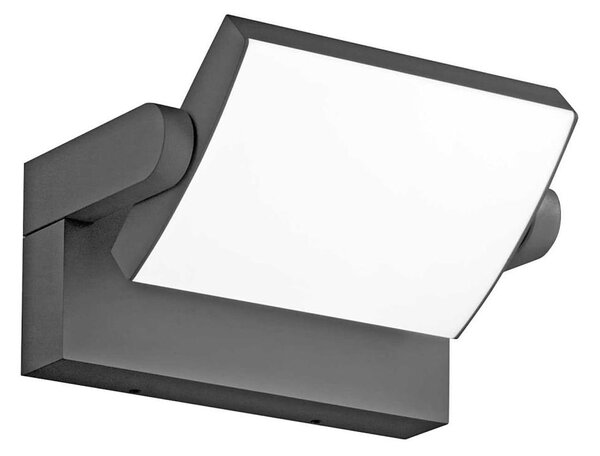 Ideal Lux - LED Vonkajšie nástenné svietidlo SWIPE LED/21W/230V antracit