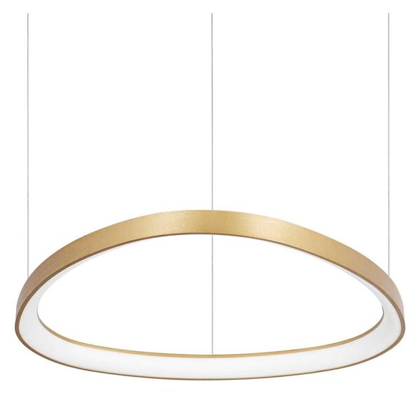 Ideal Lux - LED Stmievateľný luster na lanku GEMINI LED/48W/230V pr. 61 cm zlatá