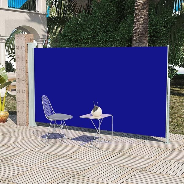Maison Exclusive - bočná markíza 160x300 cm modrá