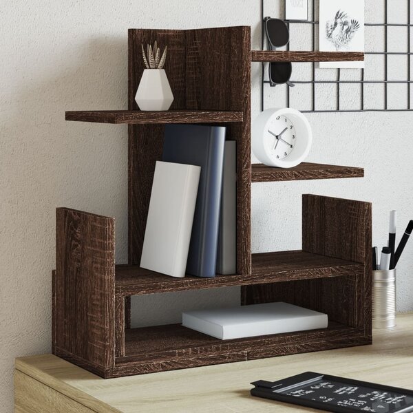 Maison Exclusive - Organizér na písací stôl v dubovom vzhade 49x20x52,5 cm drevený materiál