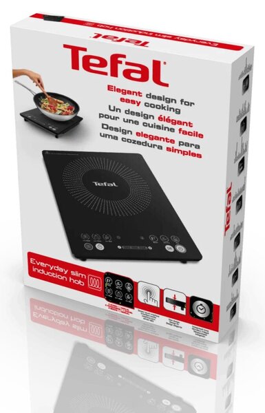 Everyday Slim Prenosná indukčná varná doska, čierna TEFAL IH2108E1