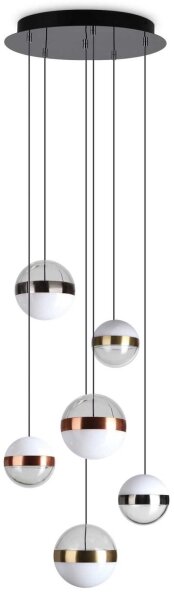 Ideal Lux - LED Luster na lanku GALAXY LED/58W/230V
