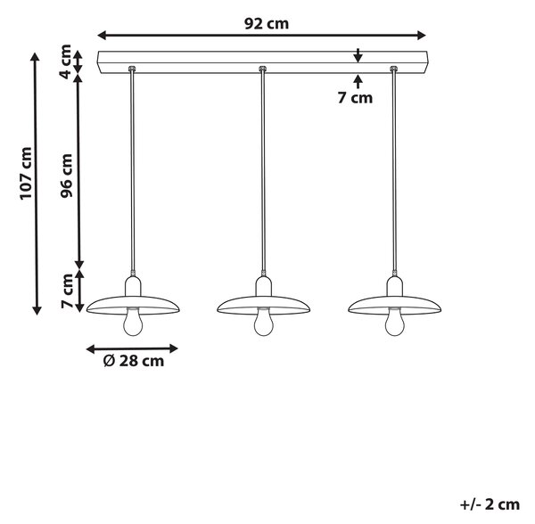 Závesná lampa s 5 tienidlami tmavohnedá mangové drevo prírodné drevené stropné svietidlo boho štýl ručne vyrobené bytové doplnky
