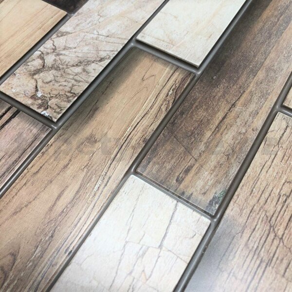 Obkladové panely 3D PVC TP10007978, cena za kus, rozmer 980 x 480 mm, obklad dub rustikal, GRACE