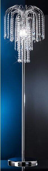 ONLI - Stojacia lampa PIOGGIA 3xE14/6W/230V chróm