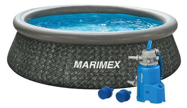 Marimex | Bazén Tampa 3,05x0,76 m s pieskovou filtráciou - motív RATAN | 19900110