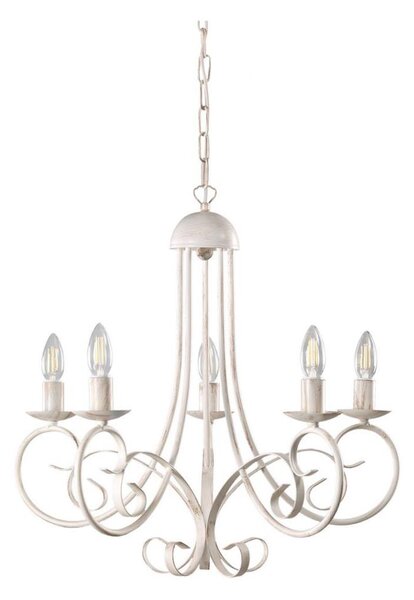 ONLI - Luster na reťazi POMPEI 5xE14/6W/230V krémový