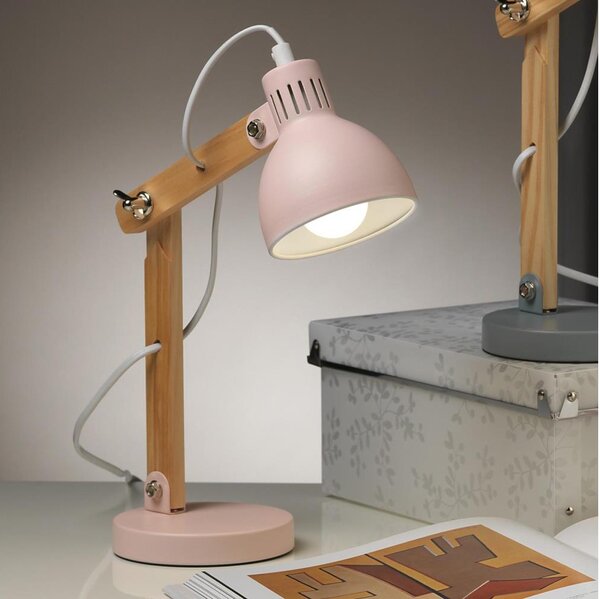 ONLI - Stolná lampa NORA 1xE14/6W/230V ružová
