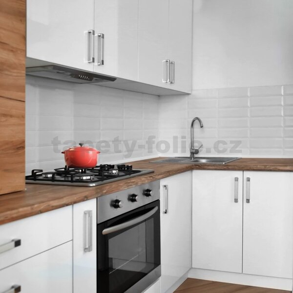 Obkladové panely 3D PVC TP10014036, rozměr 955 x 480 mm, obklad bílý Metrostyle, GRACE