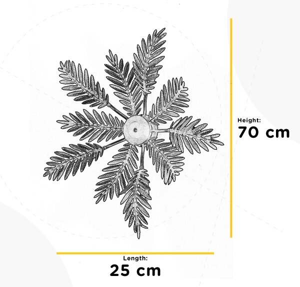 ONLI - Stropné svietidlo FELCE 5xE14/6W/230V bronzová
