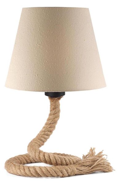 ONLI - Stolná lampa CORDA 1xE27/22W/230V 32 cm béžová