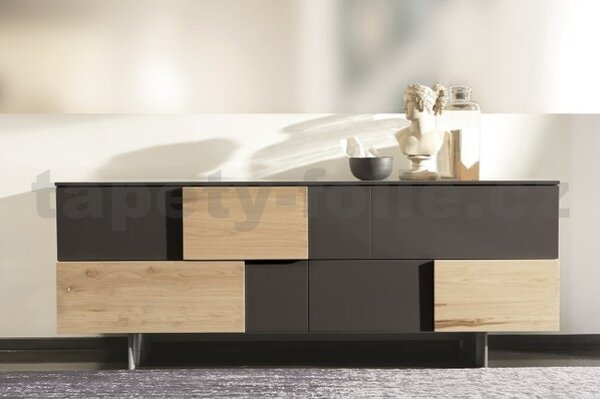 Samolepiaca tapeta 200-3245, rozmer 45 cm x 15 m, Anthrazit, d-c-fix