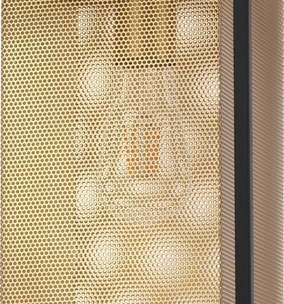ONLI - Luster na lanku MALIK 1xE27/22W/230V zlatá/čierna