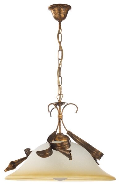 ONLI - Luster na reťazi LUCREZIA 1xE27/22W/230V bronzová