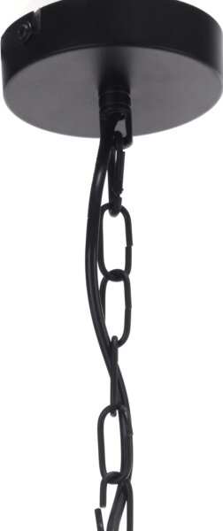 ONLI - Luster na reťazi ZAIR 1xE27/22W/230V čierna/strieborná